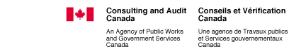 Consulting and Audit Canada / Conseils et Vrification Canada