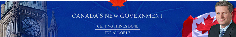 Canada's New Government - Getting things done for all of us