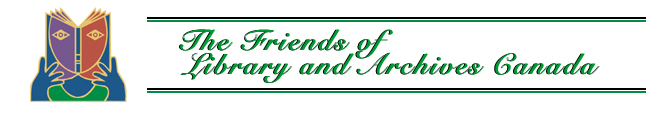 Banner: Friends of Library and Archives Canada