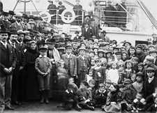 Photographe - Welsh-Patagonians leaving England