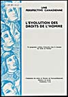 Cover of a book by Lo Ferrari entitled L'VOLUTION DES DROITS DE L'HOMME : UNE PERSPECTIVE CANADIENNE, 1971