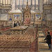 Watercolour with gold metallic paint, showing proposed decoration for the Senate Chamber of the original Parliament Buildings, by Augustus Laver, ca. 1865