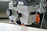 Photograph of a high-powered microscope, Library and Archives Canada, Gatineau Preservation Centre, 2006