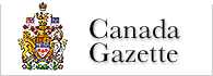 Canada Gazette
