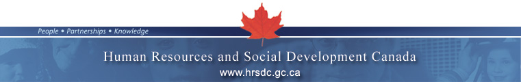 Human Resources and Social Development Canada