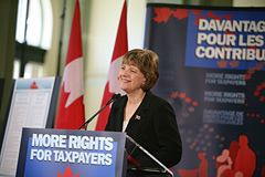 Photo of Minister of National Revenue, Carol Skelton