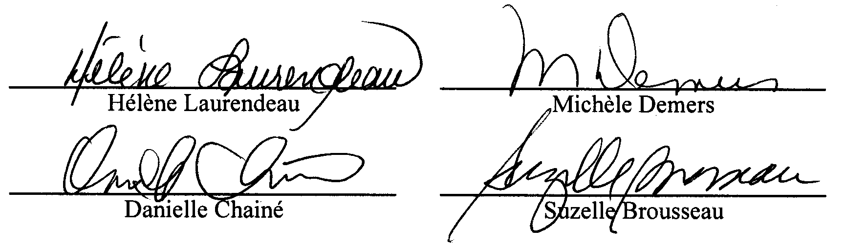 signatures - memoranda of understanding