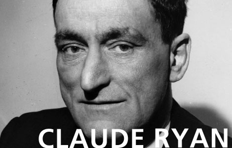 Claude Ryan, Le Devoir, 1972 file photo. (CP PHOTO)