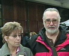 Lynn and Rick Frey, parents of victim Marnie Frey, speak with CBC in New Westminster, B.C.