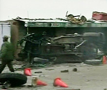 A suicide car bomb attack killed a Canadian diplomat and injured three Canadian soldiers on the weekend. (CP photo)