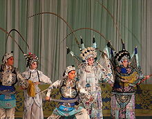 A Chinese Opera (Beijing Opera) performance in Beijing, one of the many aspects of traditional Chinese culture