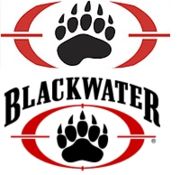 Both logos, side by side. Note the original below, with the curved Blackwater text.