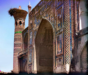 Ulugh Beg Madrasa, Samarkand, ca. 1912
