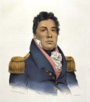 Choctaw chief/U.S. General Pushmataha, 1824.