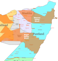 Oil Blocks in Puntland, Maakhir and surrounding areas.