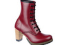 The Cherry red 8-eyelet boot.