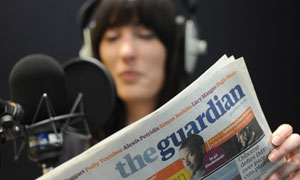 The Guardian Audio Edition being read