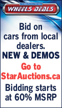 starauctions.ca - Bid on cars from local dealers. NEW and DEMOS - bidding starts at 60% MSRP
