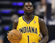 Lance Stephenson ambushed a Pacers teammate with a post-game water blast