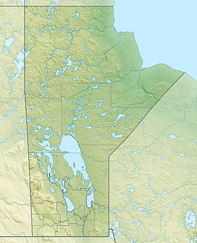Voir la carte topographique du Manitoba