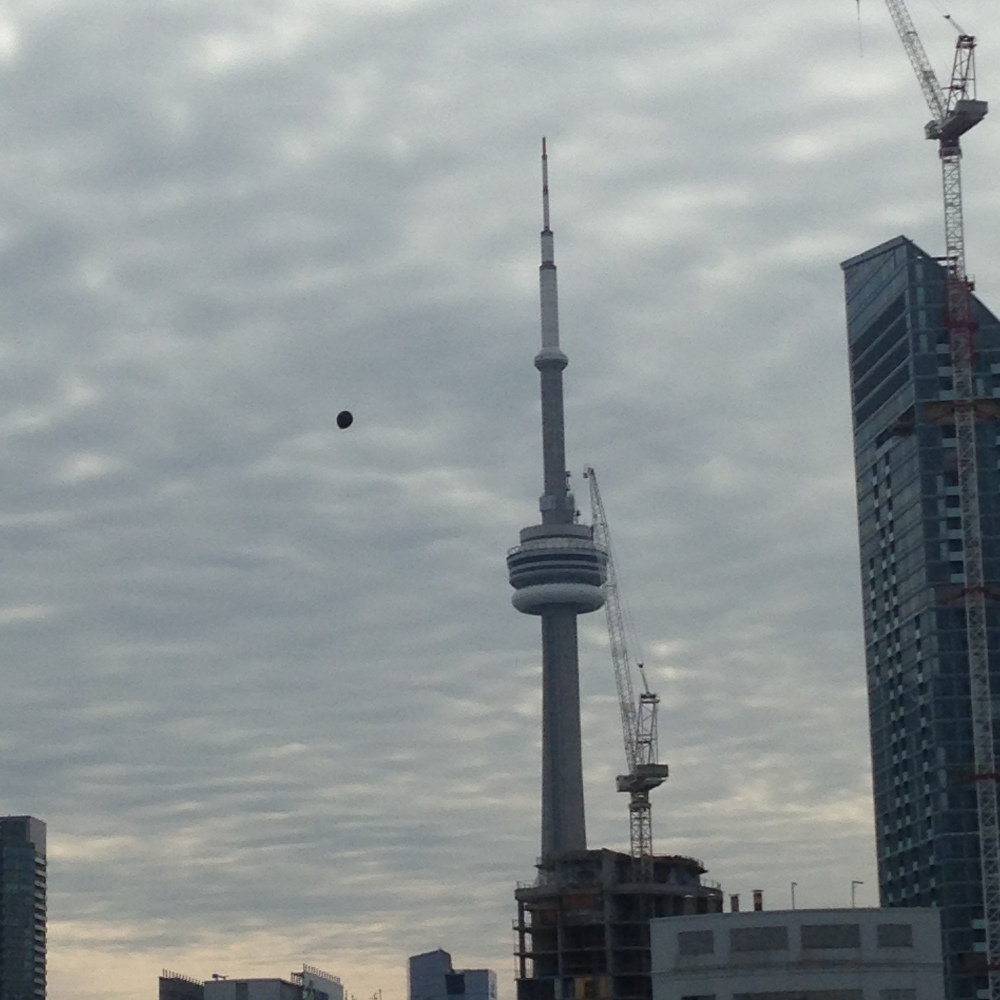 Yet another cloudy and cold day in Toronto. In April. 