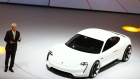FRANKFURT AUTOSHOW-Porsche Mission E electric concept Sept 14 2015