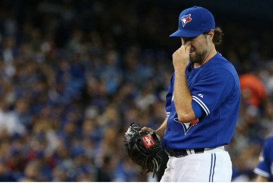 It says here the Jays would be wise to include R.A. Dickey in their starting rotation plans for next season.