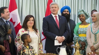 PM Harper delivers remarks at an Iftar reception at 24 Sussex Drive