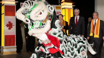 PM Harper attends a special event celebrating the Vietnamese Lunar New Year in Mississauga