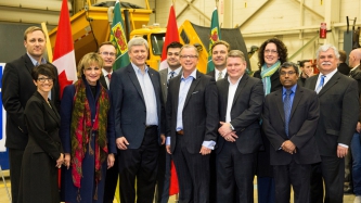 PM Harper travels to Saskatoon, SK