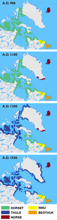 Arctic cultures from 900 CE to 1500 CE