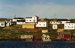 Red Bay seen from the harbour
