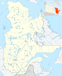 Quebec City is located in Quebec