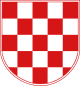 Croatia, Historic Coat of Arms, first red square.svg