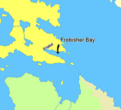 Map indicating Frobisher Bay, Nunavut, Canada.png