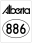 Alberta Highway 886.svg