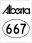 Alberta Highway 667.svg