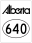 Alberta Highway 640.svg
