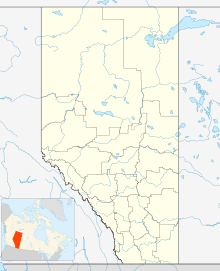 Carcajou, Alberta is located in Alberta