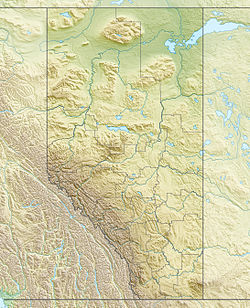 Mount Assiniboine is located in Alberta
