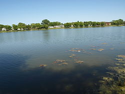 Crescent lake, Portage la Prairie.