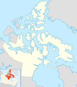 Bathurst Inlet is located in Nunavut