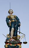 Lady Justice is a personification of the law