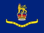 Standard of the Governor-General of Barbados.svg