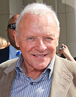 Photo of Sir Anthony Hopkins at the 2009 Tuscan Sun Festival in Cortona, Italy.