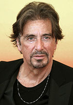 Photo of Al Pacino attending the Venice Film Festival in 2004.