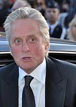 Photo of Michael Douglas attending the Vanity Fair party for the 2012 Tribeca Film Festival.