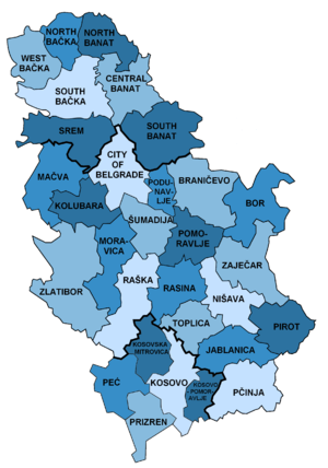 Districts of Serbia (with Kosovo).png