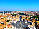 St. Peter's Square and panorama of Rome