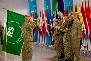 Presentation of the Resolute Support Colors.jpg